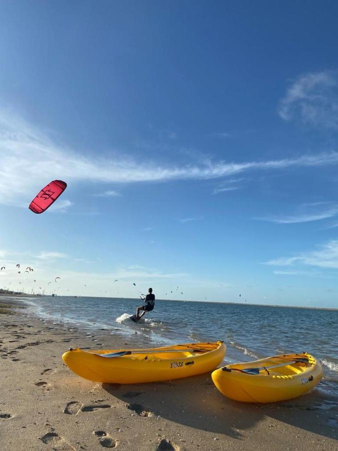 Vila Gara Kite House - Ilha Do Guajiru イタレマ エクステリア 写真